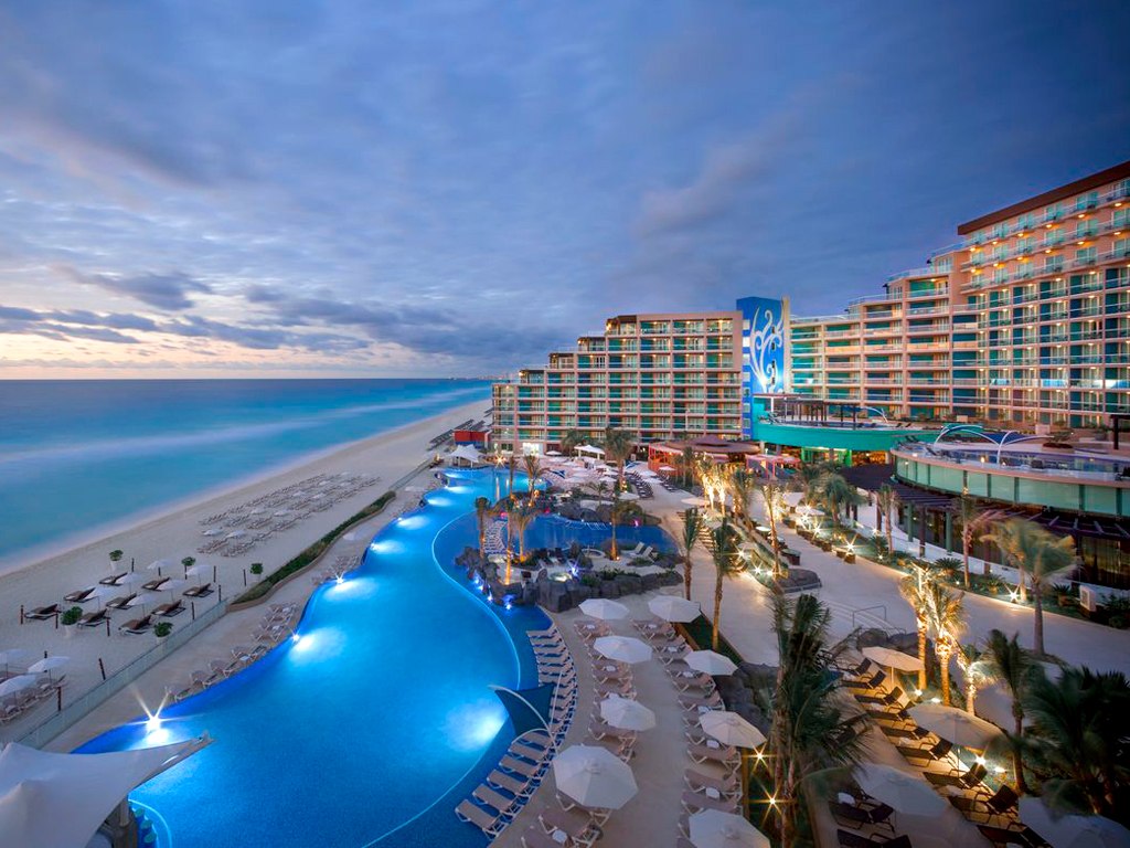 Hard Rock Hotel Cancun Mexico Address and Map