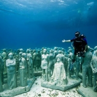 Underwater Museum Cancun Mexico