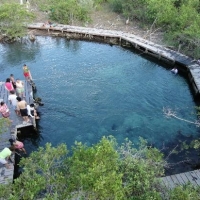 Yalahau Cenote in Holbox 