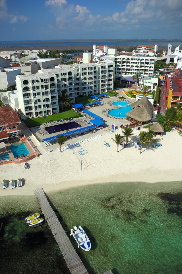Aquamarina Beach Hotel Cancun Mexico Address and Map
