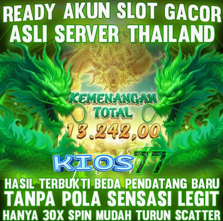 KIOS77 : Agen Resmi Situs Baru Dengan Opsi Deposit Pulsa, Qris Dan Dana Dilengkapi Provider Gacor 77 Terpercaya